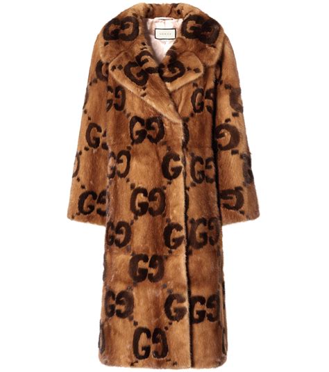 gucci coat womens price|Gucci fur coats female.